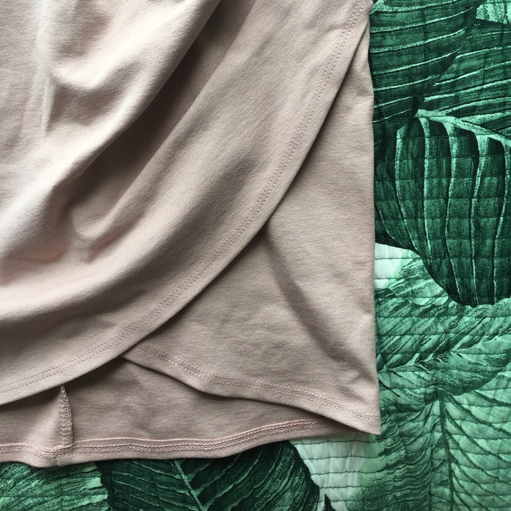 SOLD — Blush Colored Cocktail Dress - Picture 2 of 4